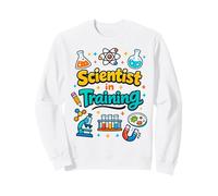 Scientifique en Formation pour Enfants Curieux étudiants Science Humo Sweatshirt