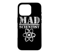 Scientifique Fou Scientifique Atome Science Professeur STEM Humour Coque pour iPhone 16 Pro