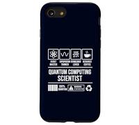 Scientifique Informatique quantique Humour Physique drôle Coque pour iPhone SE (2020) / 7/8
