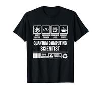 Scientifique Informatique quantique Humour Physique drôle T-Shirt