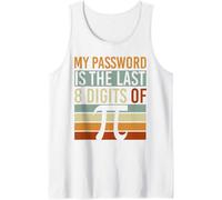 Scientifique Intello Le Nombre Pi Calcul Retro Mathématiques Débardeur