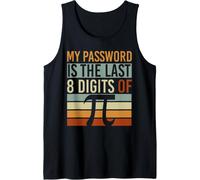 Scientifique Intello Le Nombre Pi Calcul Retro Mathématiques Débardeur[Z1485]