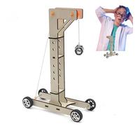 Scientifique - Jouet éducatif d'expérimentation de Voiture, Ensemble de Jeu d'expérimentation Physique avec Assemblage à Faire soi-même, d'apprentissage STEM, Jouet Scientifique Pratique, Kits