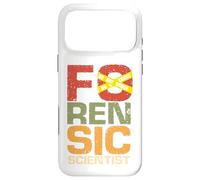 Scientifique médico-légal | Criminalistique d'enquête | Forlégal Coque pour iPhone 17 Pro Max