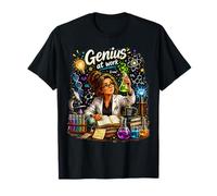Scientifiques drôles de génie Scientifique féminin T-Shirt