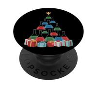 Scientist Gobelet Sapin de Noël PopSockets PopGrip Adhésif