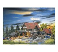 Scierie H0 avec moteur