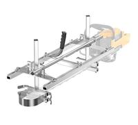 Scierie Mobile Moulin à scie chaîne-Portable-Saw-Mill Kit de moulin tronçonneuse 36 pouces fraisage planches, alimenté au gaz