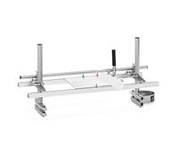 Scierie Mobile Scie à chaîne Portable, fraisage de planches, barre guidage 36 48 pouces, coupe du bois, scie, cadre plaque ouverte(24 inch)