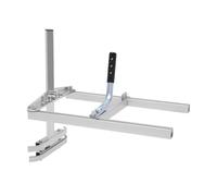 Scierie Mobile Tronçonneuse-guide-barre Portable réglable scie à chaîne fraisage tronçonneuse moulin fixation planches(24in)