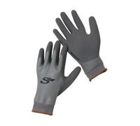 Scierra Lite Gants de Pêche XL Latex, Gris Imperméable Respirant Antidérapant