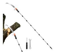 Scies à perche pour l'élagage des arbres Coupe-branches à long manche | Équipement de coupe d'arbres pour cour, jardin, patio, pelouse, prairie, extérieur, forester