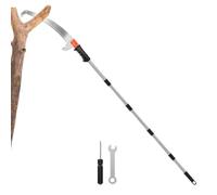 Scies à perche pour l'élagage des arbres Coupe-branches à long manche | Sécateur à long manche pour branches, porche, cour, jardin, terrain, patio, pelouse, prairie