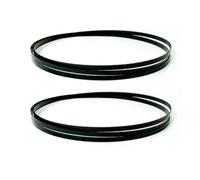 Scies à ruban, Lot de 2 lames de scie à ruban en carbone 2240 mm, 6,35 x 10 x 13 mm, largeur 6 x 14 TPI, for le travail du bois, for Metabo, for BAS 315/316/317/318(2240x10x0.35mm 14T)