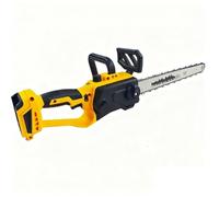 Scies circulaires, Mini Scie Sans Balais 21 V, 12 Pouces, Haute Vitesse Avec Pot D'huile pour bois, plastique, métaux tendres(Yellow)