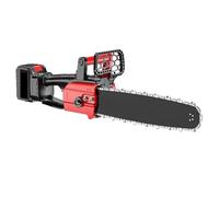 Scies circulaires, Scie À Chaîne Portative Avec 2 Chaînes, Sac De Transport Pour La Coupe Du Bois pour bois, plastique, métaux tendres