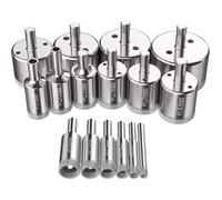 Scies-cloches 16 pcsforet diamant 6-50 mmkit de perage pour verrecramiqueporcelainecarrelagemarbre PZCC