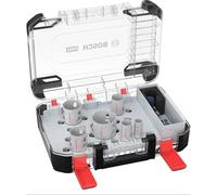 Scies cloches - Bosch - Pro Multi Material - Lot de 9 - Ø 22 à 64 mm - Adaptateur Power Change Plus.