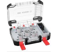 Scies cloches - Bosch - Pro Multi Material - Lot de 9 - Ø 22 à 64 mm - Adaptateur Power Change Plus.