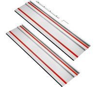 Scies plongeantes Guide-chaîne - 700x180mm - 1-raccordement Lot de 2 - Accessoires pour tronçonneuses de haute qualité pour