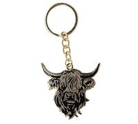 Scifi Planet Porte-clés Heilan Coo en émail - Noir et doré, noir, taille unique