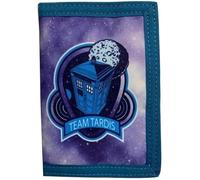 Scificollector Doctor Who Tardis Portefeuille pour enfants avec compartiment zippé pour pièces de monnaie et emplacements pour cartes et billets, bleu, 13 x 9 x ,7 cm, moderne, bleu, 13 X 9 X .7cm,