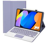 SCIMIN Housse de clavier Bluetooth sans fil pour Lenovo Tab K11 Gen 2 (TB336FU/TB336ZU), étui de clavier et souris trackpad