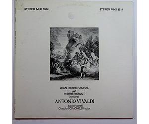 SCIMONE RAMPAL & PIERLOT INTERPRET VIVALDI vinyl record