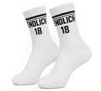 Scinzene Cadeaux pour garçons de 18 ans - Enfin 18 chaussettes 38-42 avec porte-clés, chaussettes 18e anniversaire garçon, 18 ans garçon, cadeau pour 18 ans, chaussettes de tennis, chaussettes de