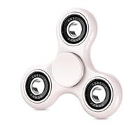 SCIONE Fidget Spinner Jouet Sensoriel pour Les Mains Soulagement de l'anxiété et du Stress Hand Spinner Cadeaux pour Enfants Sacs à Surprises pour Adultes (Blanc)