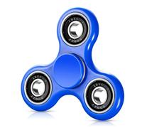 SCIONE Fidget Spinner Jouet Sensoriel pour Les Mains Soulagement de l'anxiété et du Stress Hand Spinner Cadeaux pour Enfants Sacs à Surprises pour Adultes (Bleu)