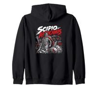 Scipion Africanus Roman General Zama Histoire Sweat à Capuche