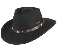 Scippis Chapeau en feutre de laine Emeraude résistant aux intempéries et hydrofuge M