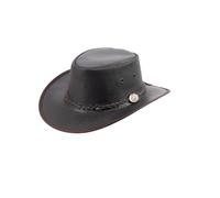 Scippis Lederhut 'Springbrook' Chapeau Mixte, Marron, 56/57 cm