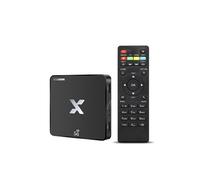 SCISHION Modèle X Smart TV Box Android 8.1 Rockchip RK3229 Quad-core 2 Go + 16 Go 4K Ultra HD 3D 2.4G / 5G WiFi VP9 H.265 Coffret décodeur LAN 100M