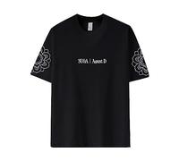 SCISSH AGUST D Tour Merch T-shirt Suga Concert Autour Manches Courtes, Noir , L