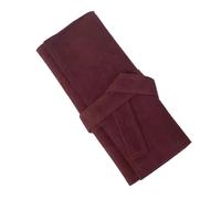 Scissors Pouch Professional Barber PU Holster Hairdressing Holder Case Bag pour Ranger Les Outils de Coiffure(Red)