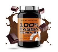 Scitec Nutrition 100% Casein Complex - Complexe de caséine à base de caséine micellaire - avec L-Glutamine, Taurine et Enzymes végétales, 920 g, Chocolat belge