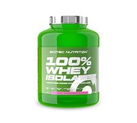 Scitec Nutrition 100% Whey Isolate, Boisson en poudre aromatisée avec isolât de protéines, L-glutamine, L-arginine et édulcorants, sans sucre, sans gluten, 1816 g, Fraise-Chocolat blanc