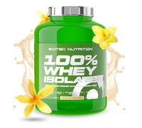 Scitec Nutrition 100% Whey Isolate - Pure Protein Power avec BCAAs - Glutamine & Arginine - Formule sans sucre ni gluten, 2 kg, Vanille