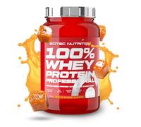 Scitec Nutrition 100% Whey Protein Professional - Amélioré avec des acides aminés supplémentaires et des enzymes digestives - Sans gluten - Sans huile de palme, 920 g, Caramel salé