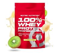 Scitec Nutrition 100% Whey Protein Professional - Amélioré avec des acides aminés supplémentaires et des enzymes digestives - Sans gluten - Sans huile de palme, 500 g, Kiwi-Banane