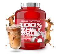 Scitec Nutrition 100% Whey Protein Professional - Amélioré avec des acides aminés supplémentaires et des enzymes digestives - Sans gluten - Sans huile de palme, 2.35 kg, Ice Coffee