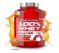 Scitec Nutrition 100% Whey Protein Professional - Amélioré avec des acides aminés supplémentaires et des enzymes digestives - Sans gluten - Sans huile de palme, 2.35 kg, Caramel salé