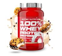 Scitec Nutrition 100% Whey Protein Professional - Amélioré avec des acides aminés supplémentaires et des enzymes digestives - Sans gluten - Sans huile de palme, 920 g, Chocolat-Cookies & Cream