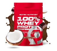 Scitec Nutrition 100% Whey Protein Professional - Complexe de whey | Concentré et isolat de lactosérum - avec enzymes digestives - protéines pour les muscles - 500 g, Chocolat-Noix de coco