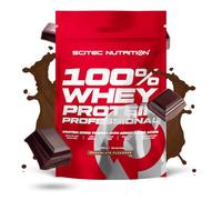 Scitec Nutrition 100% Whey Protein Professional - Complexe de whey | Concentré et isolat de lactosérum - avec enzymes digestives - protéines pour les muscles - 1000 g, Chocolat
