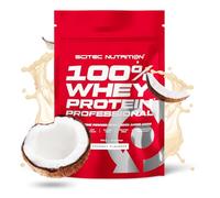 Scitec Nutrition 100% Whey Protein Professional - Complexe de whey | Concentré et isolat de lactosérum - avec enzymes digestives - protéines pour les muscles - 500 g, Noix de coco
