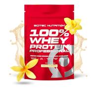 Scitec Nutrition 100% Whey Protein Professional - Complexe de whey | Concentré et isolat de lactosérum - avec enzymes digestives - protéines pour les muscles - 500 g, Vanille