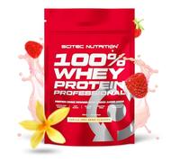 Scitec Nutrition 100% Whey Protein Professional - Complexe de whey | Concentré et isolat de lactosérum - avec enzymes digestives - protéines pour les muscles - 500 g, Vanille-Very Berry